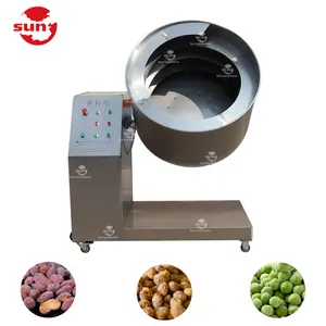 Автоматическая машина для смешивания орехов и специй, оборудование для производства ароматизированных орехов, машина для производства муки, сахарной соли, арахисового покрытия