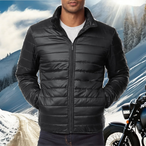 Chaqueta Profesional Personalizada Unisex de Alta Calidad, de Poliéster y Spandex, para Otoño e Invierno, Resistente al Viento, Cálida, para Motocicleta, con Cierre Formal y Cuello Alto - Product Image 2