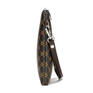 Borsa a Tracolla Vintage in PU per Uomo con Chiusura a Cerniera, Impermeabile, Pochette Lunga per Uso Quotidiano, Fodera in Poliestere - Product Image 3