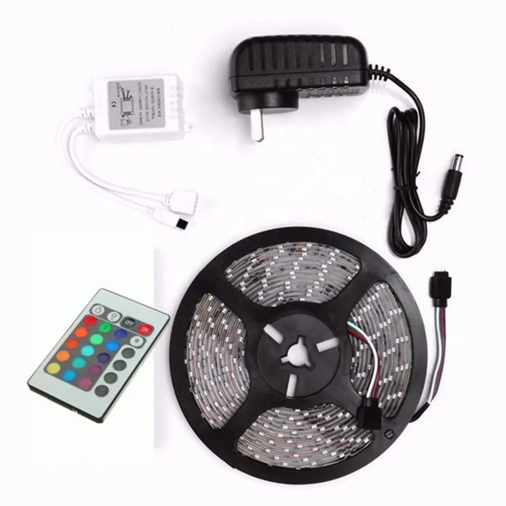 12V TV Background Light 5m 10m Smart music APP Wifi Remote Control 150 300 LEDs Flexible LED RGB strip light kit SMD 5050