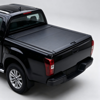 Couverture de benne électrique enroulable en aluminium pour pick-up, étanche et sécurisée