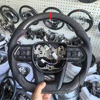 Volante de Fibra de Carbono Personalizado para Toyota Prado 120 150 Yaris Tacoma Lc200 A90 Supra 4Runner Mark X Chr Serie 79 Hiace