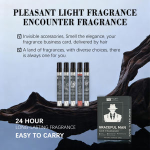 Brutto linguaggio corpo e profumo capelli nebbia deodorante 12ML Mini profumo Set da viaggio Spray per casa ufficio rinfrescante uso a lungo termine - Product Image 4