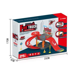 Jouet bon marché de police de <span class=keywords><strong>parking</strong></span> ferroviaire de série de camion et de feu d'ingénieur en plastique pour que les enfants apprécient le <span class=keywords><strong>parking</strong></span> de camion - Product Image 6