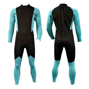 New Arrival <b>Long</b> <b>Sleeve</b> Print Front Swim Suit Quick Dry Waterproof Tight Fit Swimming Beachwear Jumpsuit Adults Unisex - Product Image 1
