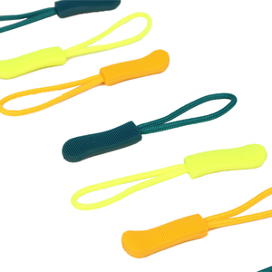 Penarik Ritsleting PVC untuk Pakaian, Warna Sesuai Pesanan, OEM, Label Ritsleting Kustom, Tali Padat, Tali Ekstensi, Pegangan Tali, Slider Ritsleting - Product Image 2