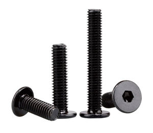 Vis à tête plate ultra-mince personnalisée M5 Vis hexagonale à tête creuse plate - Product Image 5