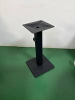 Bases de table en métal durables pour restaurants, bases de table en métal pour tables de café, bases de table en métal pour l'extérieur, bases de table en métal pour restaurants commerciaux