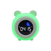 Offres Spéciales sommeil formation horloge enfants réveil lumière réveil avec soleil étoile son Machine veilleuses gradateur horloge pour cadeaux