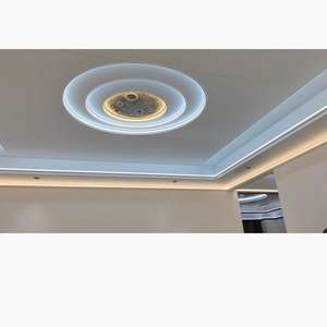 Profilo in Alluminio a LED Senza Scanalatura per Retroilluminazione Linea Angolare Superiore Battiscopa Lavaggio Parete Soffitto per Decorazione Pavimento Casa - Product Image 6