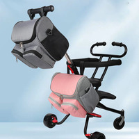 Sac de rangement suspendu pour poussette avec logo personnalisé, en tissu Oxford, grande capacité, organiseur de biberons et de couches, accessoire pour maman, sacs pour bébé