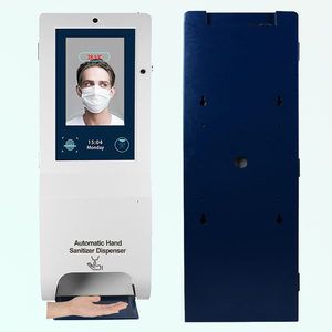 Pantalla LCD de Señalización WiFi de 21.5 Pulgadas, <span class=keywords><strong>Reproductor</strong></span> de Publicidad, Kiosco con Detección de Temperatura y Dispensador Automático de Desinfectante de Manos Digital - Product Image 5