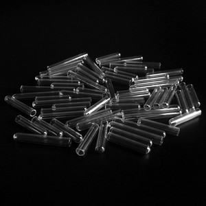 Tubes à essai en verre de laboratoire Tianjing 6x30/40/50mm avec bouchons pour la fermentation et le stockage d'échantillons - Product Image 2