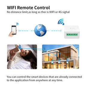 Graffiti Mini Smart Switch 16A Wi-Fi 2.4GHz AC100-240V Recessed For Home Automation - Product Image 5