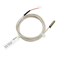 Sonda de Temperatura Compacta TP-2 PT100 -50~150 ℃   Sonda PFA Anticorrosiva con Modo de Cableado Ajustable