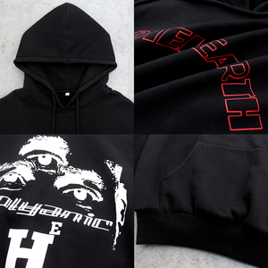 Sweat-shirts à capuche surdimensionnés personnalisés pour hommes, en coton épais 100%, vierges, à enfiler, avec poche, pour impression, unisexe, streetwear, fabricants - Product Image 5