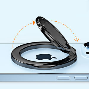 Магнитная клейкая наклейка 3 м для мобильного телефона, держатель для пальца, Цинковый держатель для телефона, вращение на 360 градусов для автомобиля - Product Image 6