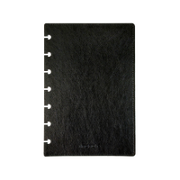Personnalisé B6 Taille PU Haute Qualité En Cuir Réutilisable Premium-Looking Business Notebook Accessoires Disc Bound Notebook Cover