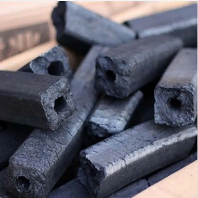 ארוך זמן שריפת מרובעת נסורת פחם מנגל כיכר במבוק פחם