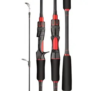 Luya Set Ultralichte Ultra Hard Carbon Water Drop Wiel Zeebaars Vishengel