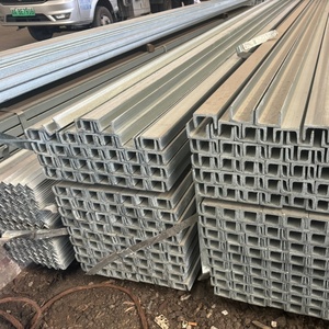 Profilé en acier laminé à chaud en forme <span class=keywords><strong>de</strong></span> U/C, section SS400, galvanisé, 6m-12m, norme ASTM/JIS Q235/Q345, poinçonnage, soudage, poutre en U - Product Image 4