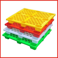 Palettes Euro en plastique HDPE simple face 130*100, grille en maille, pour stockage industriel en entrepôt