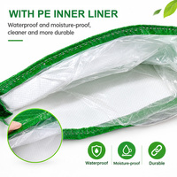Sac d'emballage en PP tissé laminé BOPP pour engrais 40 kg, avec logo personnalisé, pour urée NPK, robuste, étanche, pour céréales, aliments pour animaux, farine