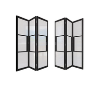 Puertas de Vidrio y Hierro de Estilo Francés, Diseño de Puertas y Ventanas de Vidrio Arqueadas