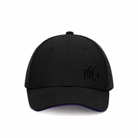 Gorra Deportiva de Béisbol de 6 Paneles con Malla Transpirable Perforada con Láser, Diseño Vintage de Hojas, Poliéster/Algodón, para Exteriores