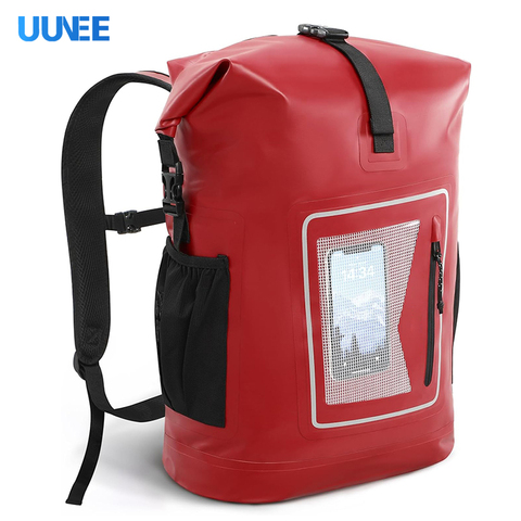 Custom Logo PVC Waterproof Backpack with Fashion Style for Outdoor Sports for Surfing Rafting Diving Climbing Ocean Hiking