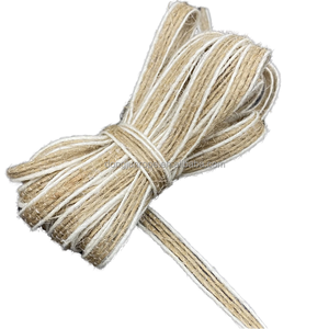 Corde <span class=keywords><strong>de</strong></span> corde <span class=keywords><strong>de</strong></span> matériel <span class=keywords><strong>de</strong></span> jute tissé rustique <span class=keywords><strong>de</strong></span> haute résistance <span class=keywords><strong>de</strong></span> 6mm <span class=keywords><strong>5M</strong></span> toile <span class=keywords><strong>de</strong></span> jute durable toile <span class=keywords><strong>de</strong></span> jute pour les décorations et l'emballage d'artisanat - Product Image 1