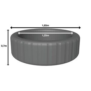 Jilong avenli สปาเป่าลมสำหรับผ่อนคลายกลางแจ้งและในร่ม - Product Image 2