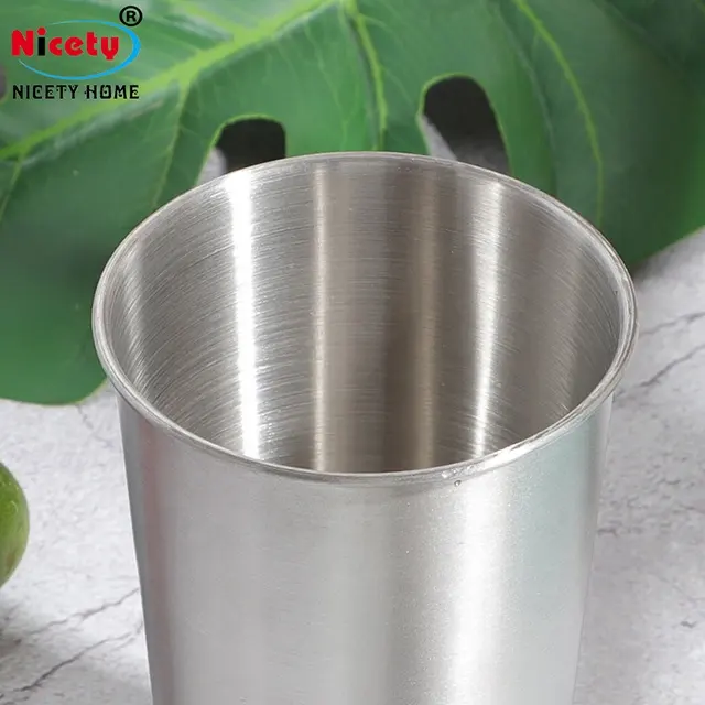 स्टेनलेस स्टील के कप धातु उच्च गुणवत्ता बियर कप यात्रा पानी कप