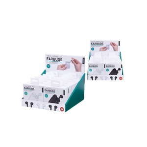 Custom Promotion Marketing Countertop Paper Cardboard Headphone Display <b>Box</b> for Earbuds Headset - Product Image 2