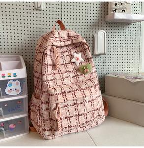 Mochilas escolares Vintage para adolescentes únicas, mochila de PANA con diseño de nicho para estudiantes universitarios femeninos para niños de <span class=keywords><strong>8</strong></span> años - Product Image 5