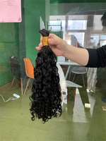 H162 gelombang air jumlah besar rambut untuk mengepang rambut manusia Virgin harga grosir kualitas tinggi rambut jumlah besar tersedia
