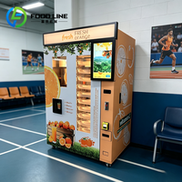 Volledig automatische real-time sapcentrifuge voor vers fruit, onbemande automaat voor versgeperst sinaasappelsap
