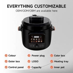 Appareils de cuisine, autocuiseurs en acier inoxydable, 5L, 6L, <span class=keywords><strong>8L</strong></span>, 10L, 12L, autocuiseur électrique multifonction intelligent numérique - Product Image 5