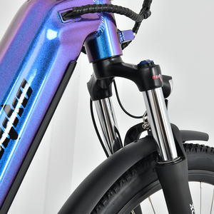 Vélo électrique urbain à cadre en aluminium pour adultes, certifié CE, vélo électrique intelligent, batterie 15AH, moteur 48V 250W, <span class=keywords><strong>7</strong></span> vitesses <span class=keywords><strong>Shimano</strong></span>, longue autonomie - Product Image 5