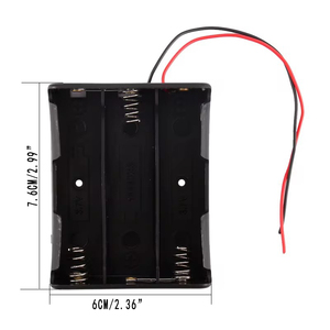 Caja de Plástico para Baterías DIY, Compatible con Conexión en Serie de la Serie 18650, para Accesorios de Fuentes de Alimentación Recargables 18650 - Product Image 5