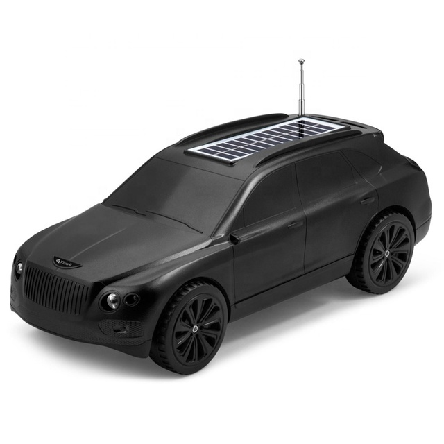 For B1 Car Model Solar Charging Wireless Speaker with TF Card & Audio Player Support 10W Output Portable Use