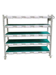 Mesa de Trabajo Móvil Verde Zhengxing con Ruedas y Protección ESD para Ensamblaje de Luces LED y Envejecimiento de Farolas - Product Image 4