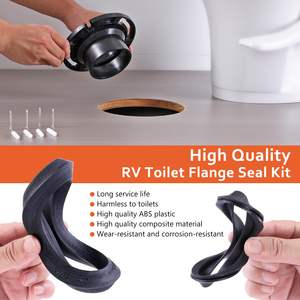 Joint d'étanchéité Horing pour toilettes électriques <span class=keywords><strong>de</strong></span> camping-car, design moderne, facile à installer (DIY), en caoutchouc ABS, pour raccord <span class=keywords><strong>de</strong></span> <span class=keywords><strong>sortie</strong></span> <span class=keywords><strong>de</strong></span> 3, 4 pouces, garantie 3 ans - Product Image 5