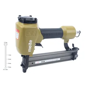 Pistola Pregos Pneumática Profissional ST38 Pistola Air Grampeador Pistola Nailer Pneumática 15-38mm para Trunking/Concreto