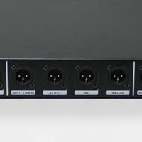 ST Active 4CH Audio Network Bridge Model ST-0801 1U Rack Mount Stage Box dengan Input Output XLR, Ethernet, dan CAN Link