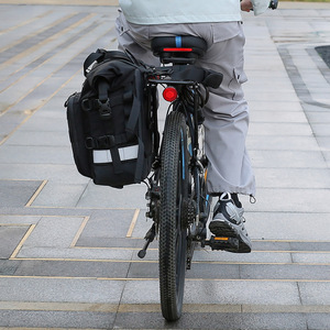 Vente en gros de petits sacs <span class=keywords><strong>porte</strong></span>-vélos personnalisés en tissu Oxford épais pour le cyclisme en plein air sac à bagages multi-poches de haute qualité - Product Image 2