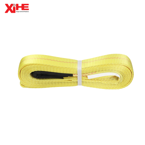 2-inch màu vàng nặng nhiệm vụ phục hồi kéo Dây đai Vật liệu polyester cho xe khẩn cấp kéo và cứu hộ - Product Image 3
