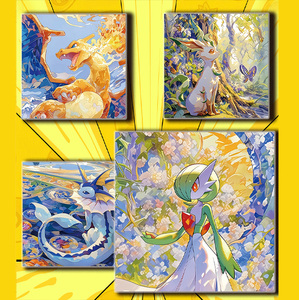 Newest Popular Premium <strong>Pokemoned</strong> Crystal Brick Fridge Magnet Souvenirs Elite Trainer Box Mystery Box Card Games Blind Boxes - Product Image 4