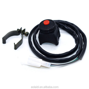 Interruptor de arranque y apagado de motocicleta, botón de arranque y parada Universal, piezas de Go-Kart para bicicleta de bolsillo ATV Quad Dirt Pit Bike - Product Image 2