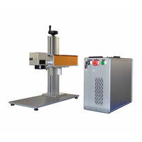 Machine de marquage laser à fibre JPT RAYCUS 20w 50w 100w avec dispositif rotatif et convoyeur pour le marquage des métaux et des plastiques